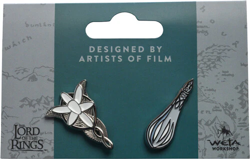 Evenstar & Galadriel's Phial Lord of the Rings Collectors Pins 2-Pack Przypinki - Image 4