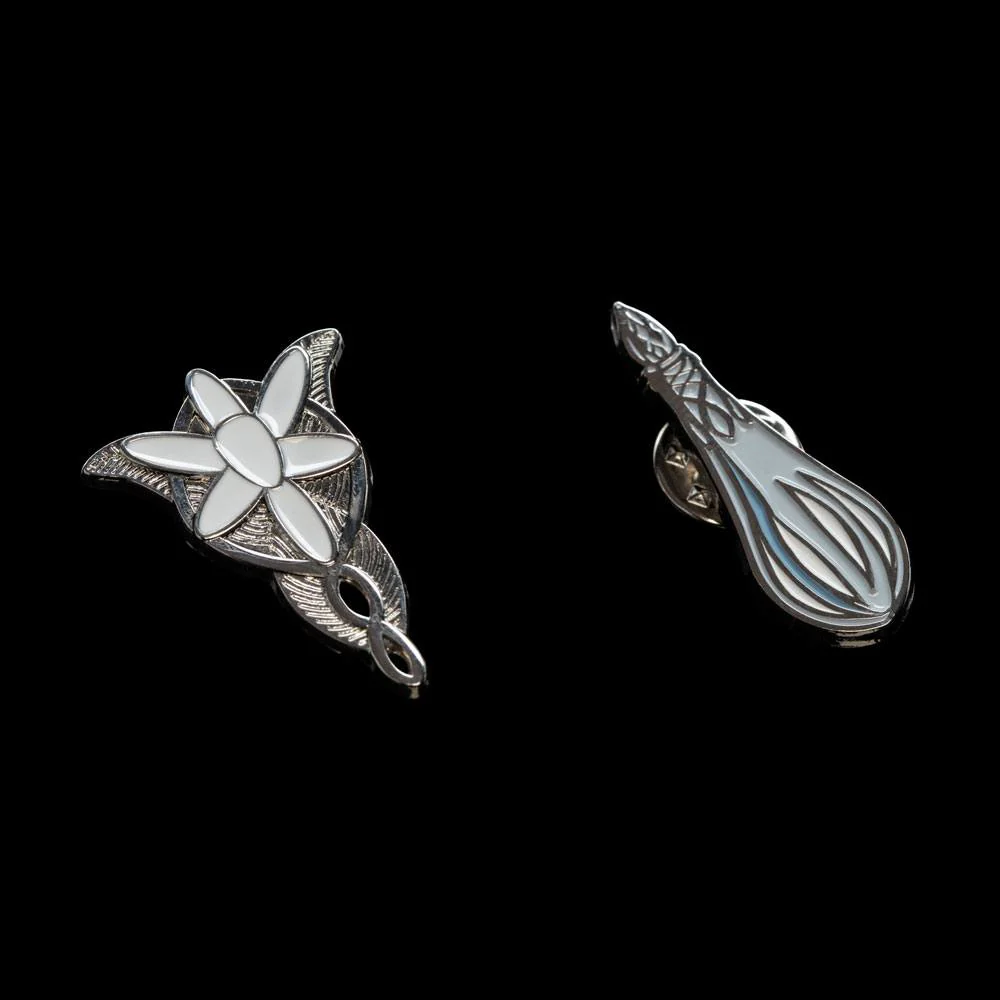 Evenstar & Galadriel's Phial Lord of the Rings Collectors Pins 2-Pack Przypinki - Image 6