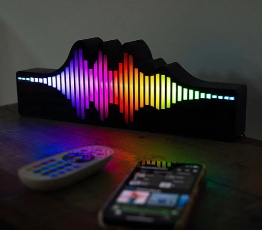 Fala Dźwiękowa Lampka Retro