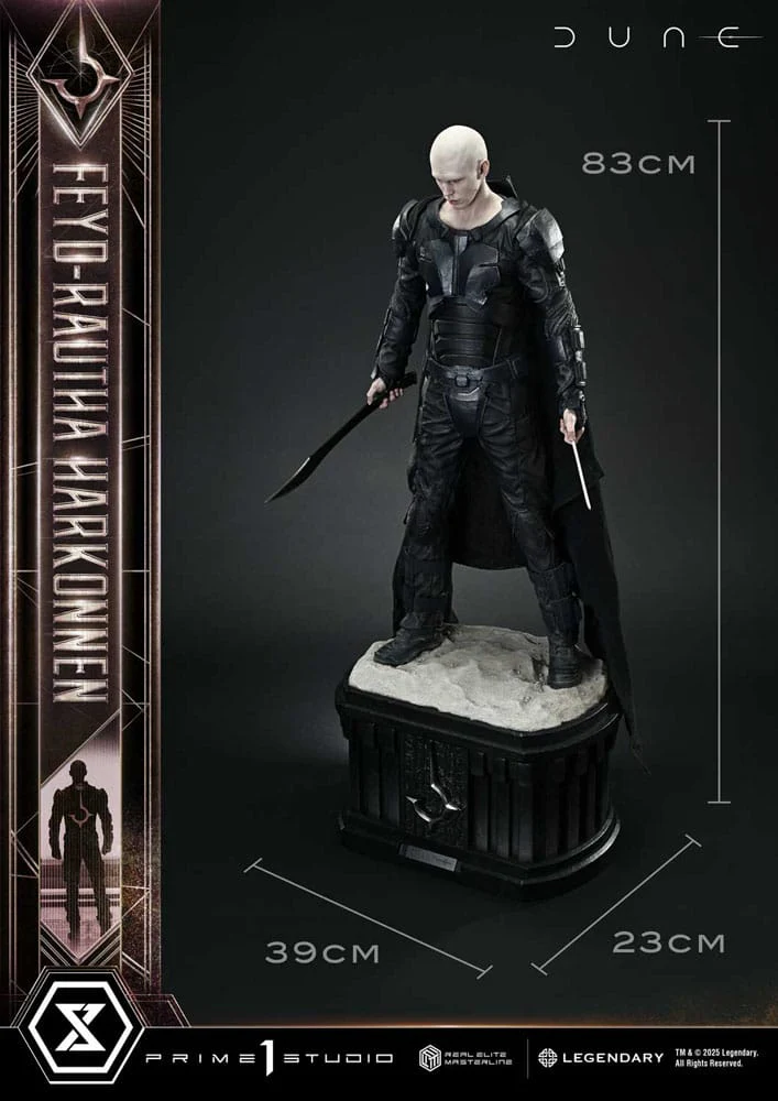 Feyd-Rautha Harkonnen Dune: Part Two Real Elite Masterline Series 1/3 Figurka  83 cm - Image 8