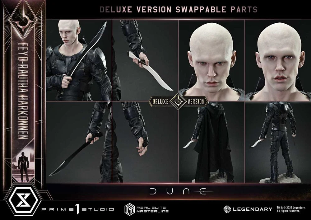 Feyd-Rautha Harkonnen Dune: Part Two Real Elite Masterline Series Ultimate Version 1/3 Figurka  83 cm - Image 12