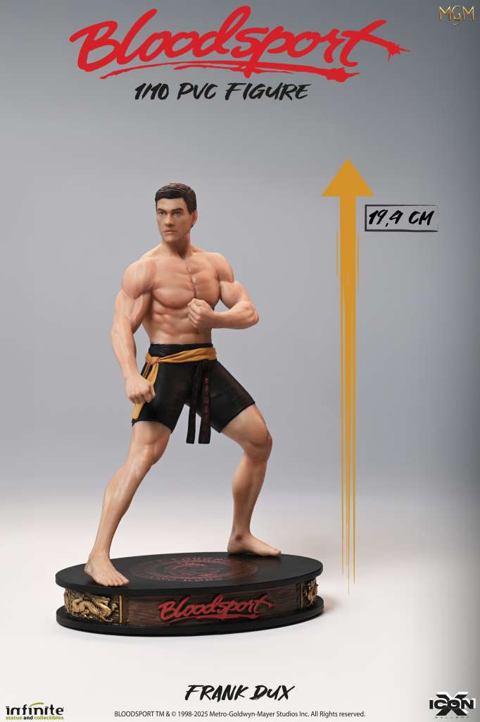 Frank Dux Bloodsport 1/10 Icon X Figurka 20 cm - Image 7