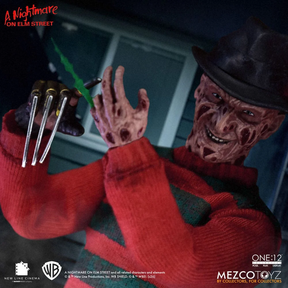 Freddy Krueger Nightmare On Elm Street 1/12 Figurka 17 cm - Image 9
