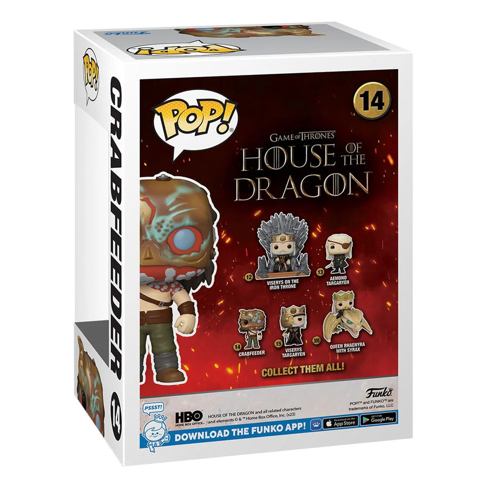 Funko POP! Crabfeeder House of the Dragon 9 cm #14 - Image 3