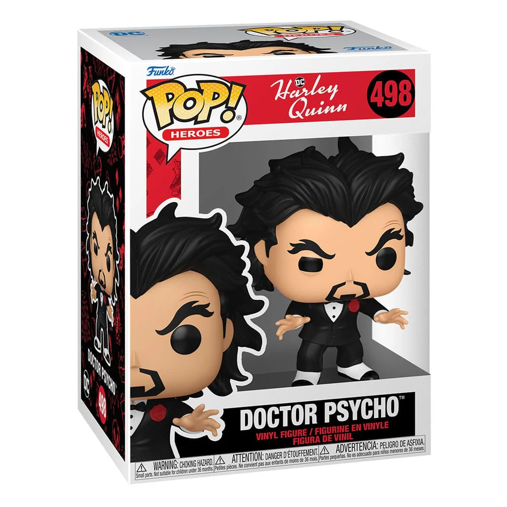 Funko POP! Doctor Psycho DC Harley Quinn Animated Series 9 cm #498 - Image 2
