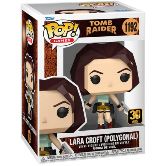 Funko POP! Lara Croft Polygon Tomb Raider 9 cm #1192 - Image 2