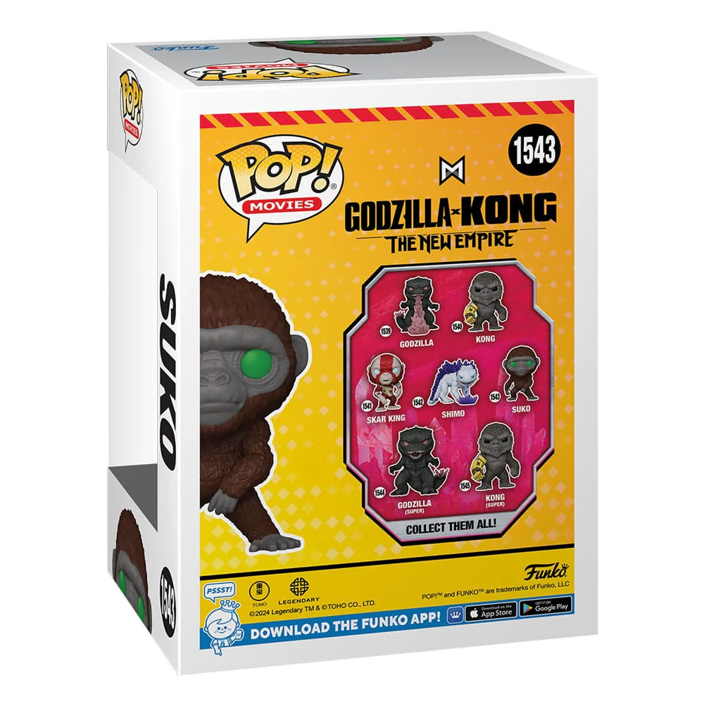 Funko POP! Suko Godzilla vs. Kong 2 9 cm #1543 - Image 3