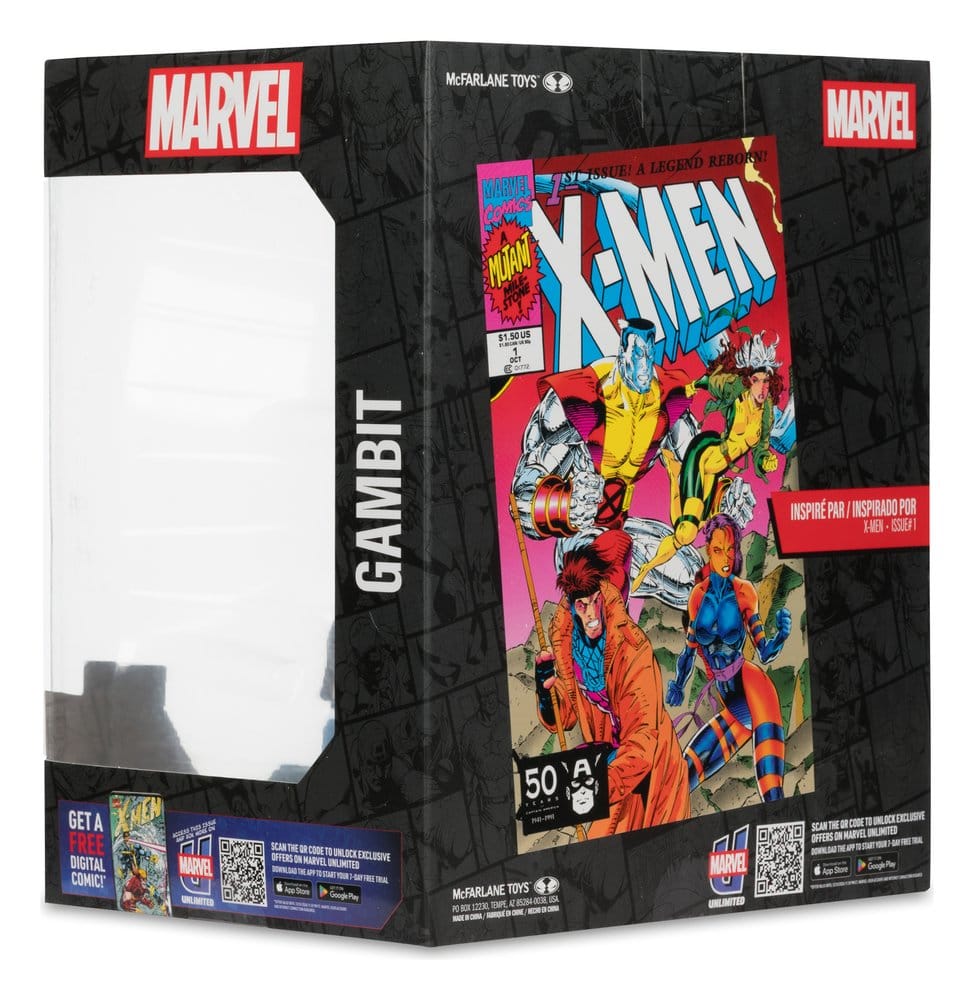 Gambit Marvel Collection X-Men #1 1/10 Figurka 18 cm - Image 10
