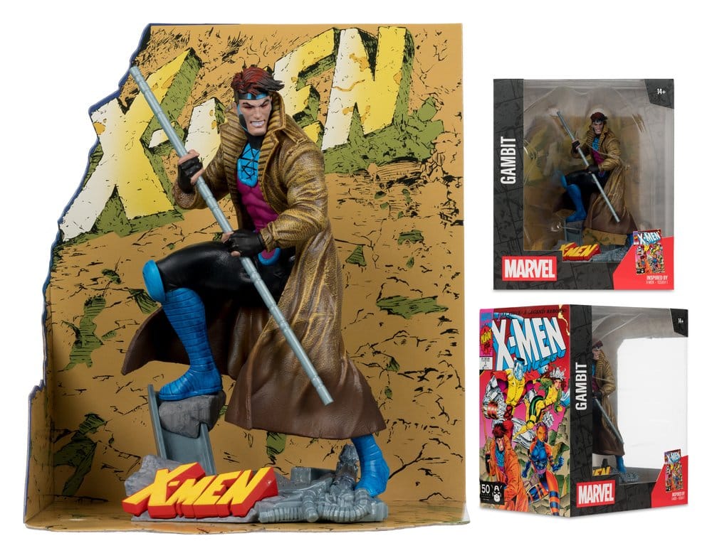 Gambit Marvel Collection X-Men #1 1/10 Figurka 18 cm - Image 5