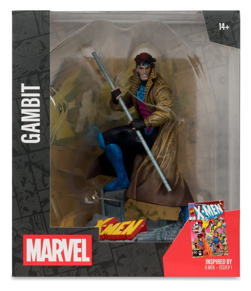 Gambit Marvel Collection X-Men #1 1/10 Figurka 18 cm - Image 8