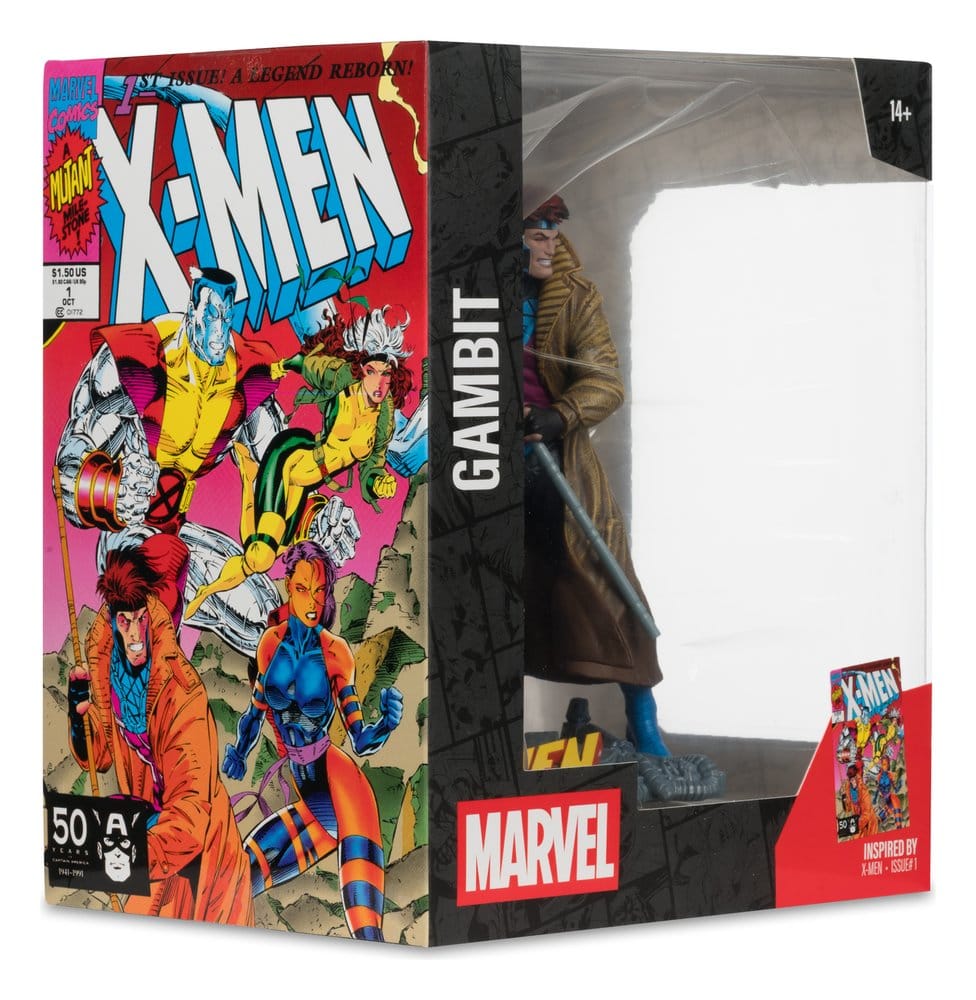 Gambit Marvel Collection X-Men #1 1/10 Figurka 18 cm - Image 9