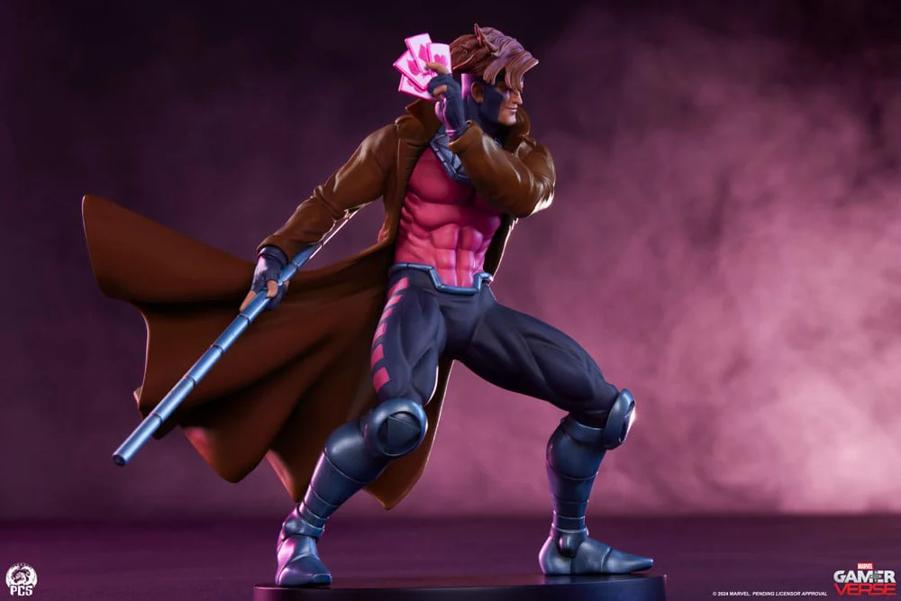 Gambit Marvel Gamerverse Classics 1/10 Figurka 17 cm - Image 4