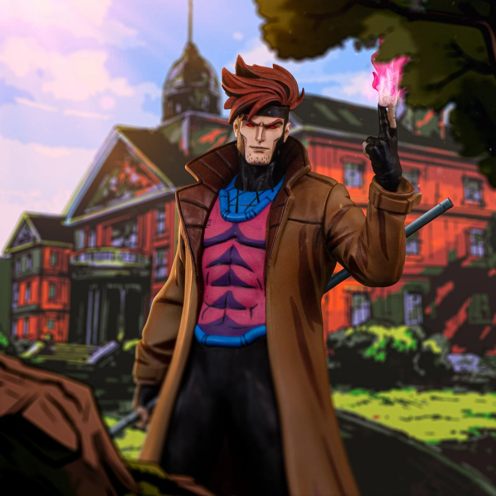 Gambit Marvel X-Men´79 Art Scale 1/10 Figurka 23 cm - Image 10