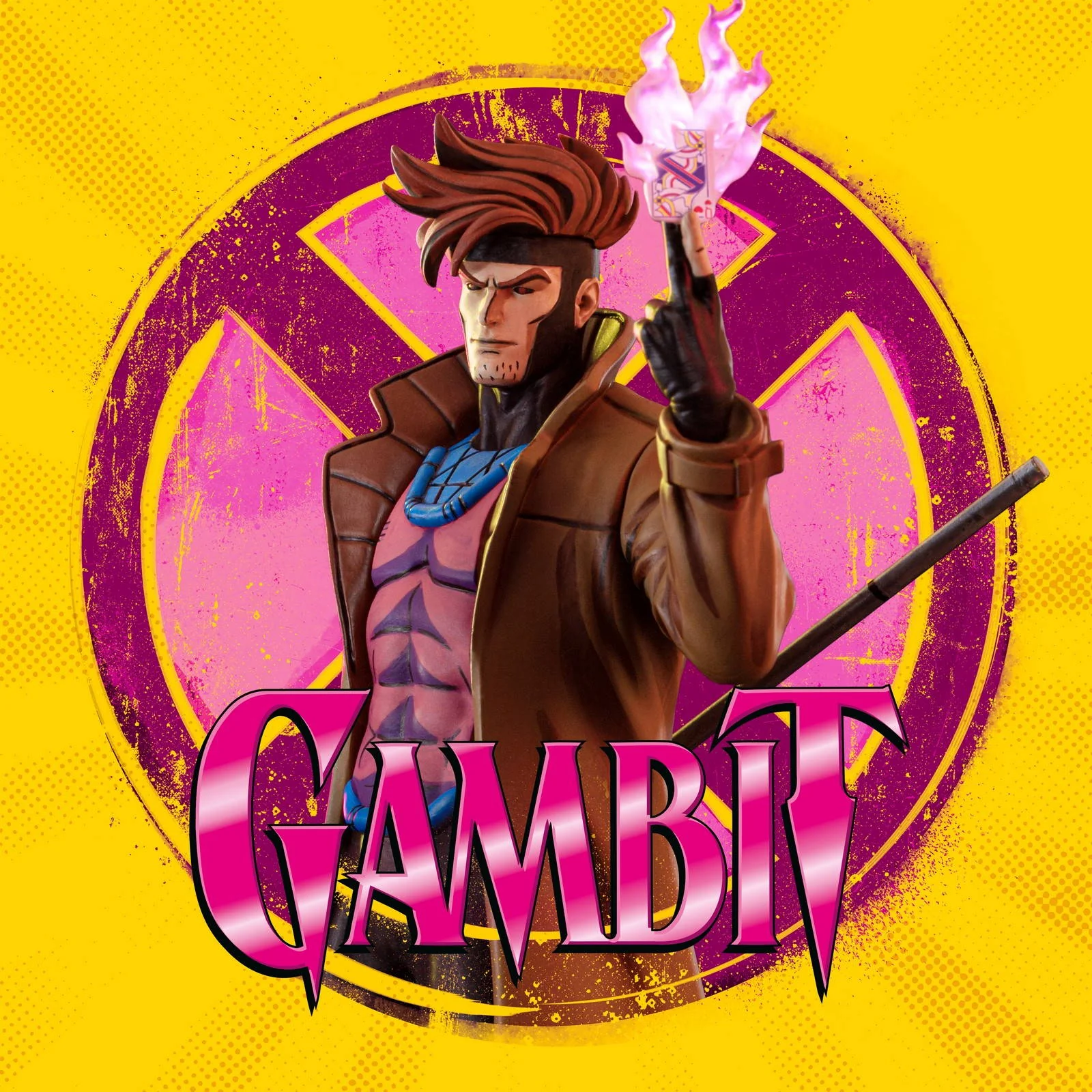 Gambit Marvel X-Men´79 Art Scale 1/10 Figurka 23 cm - Image 11