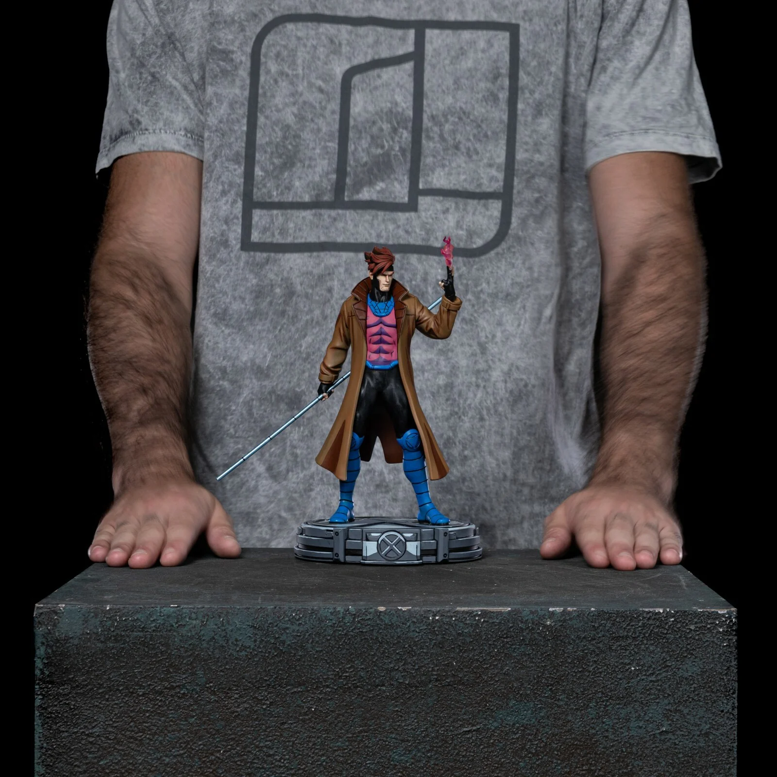 Gambit Marvel X-Men´79 Art Scale 1/10 Figurka 23 cm - Image 12