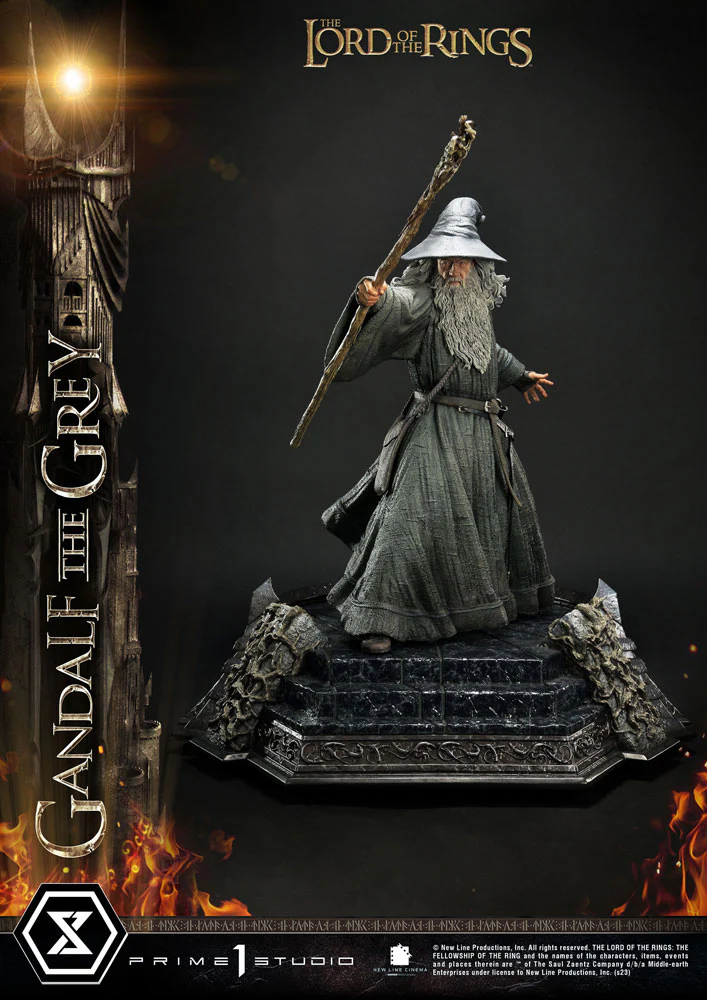 Gandalf the Grey Lord of the Rings 1/4 Figurka 61 cm