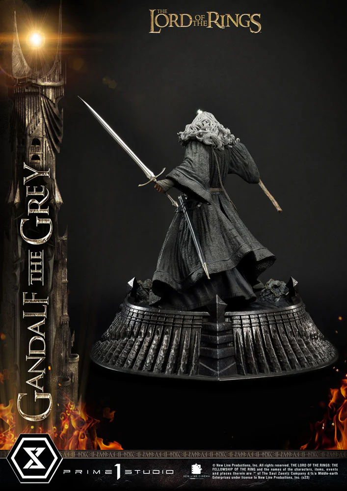 Gandalf the Grey Lord of the Rings 1/4 Figurka 61 cm - Image 4
