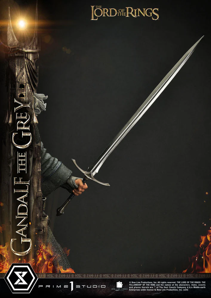 Gandalf the Grey Lord of the Rings 1/4 Figurka 61 cm - Image 8
