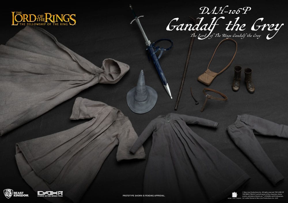 Gandalf the Grey Lord of the Rings Dynamic 8ction Heroes 1/9 Figurka 21 cm - Image 10