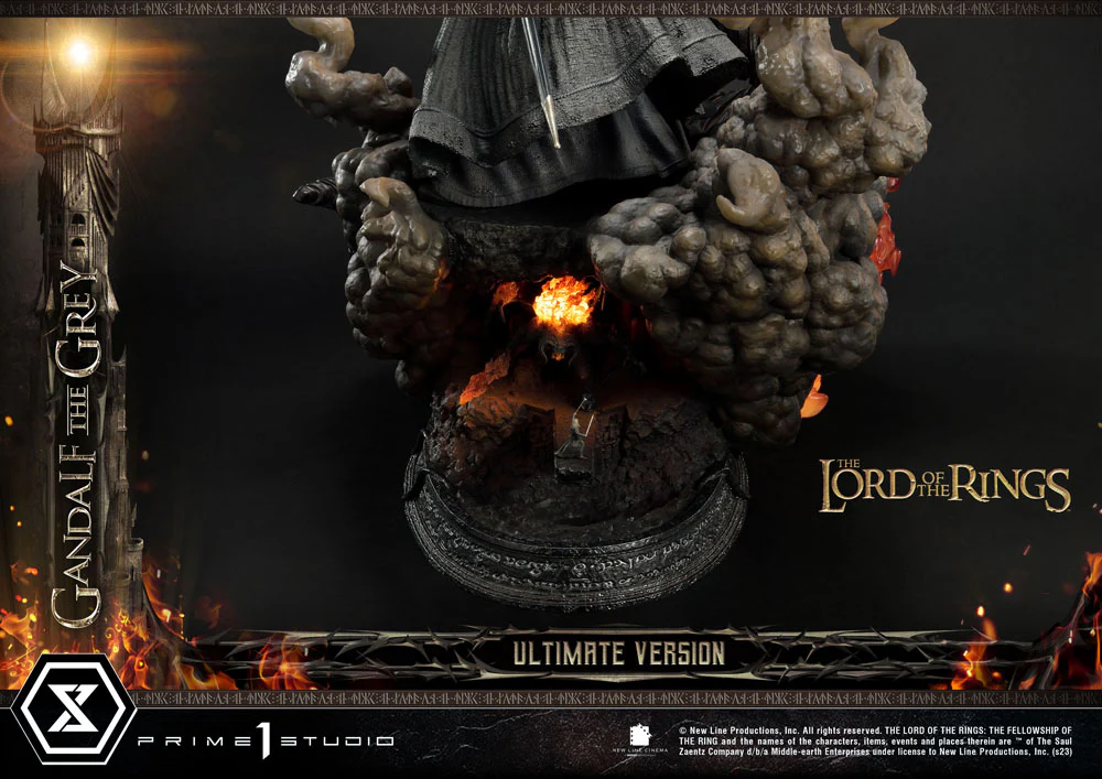 Gandalf the Grey  Lord of the Rings Ultimate Version 1/4 Figurka 81 cm - Image 15