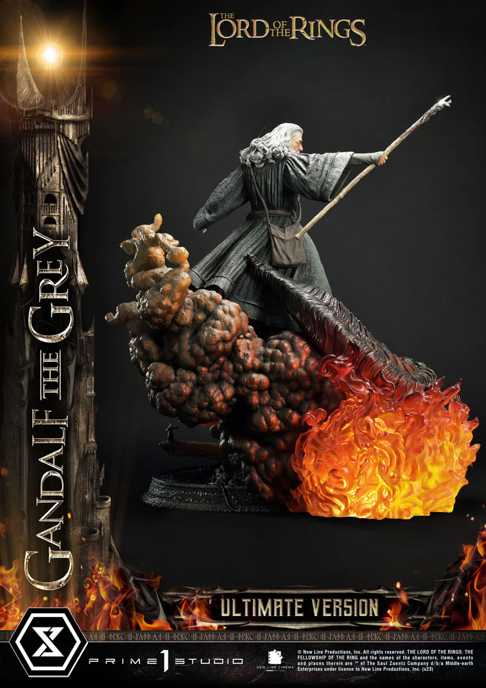 Gandalf the Grey  Lord of the Rings Ultimate Version 1/4 Figurka 81 cm - Image 2