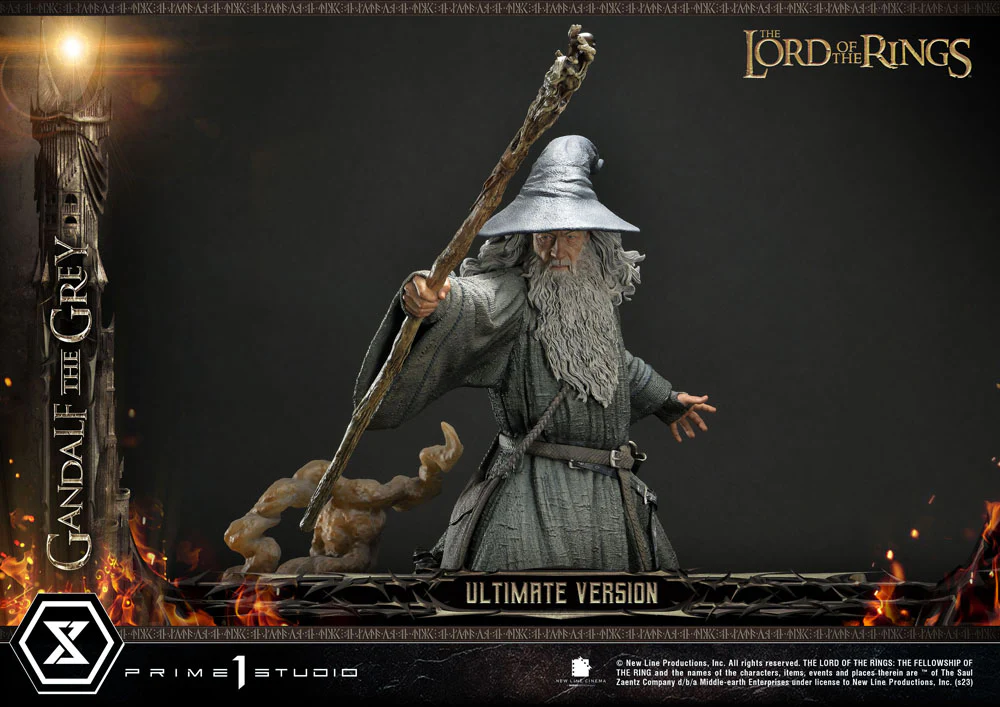 Gandalf the Grey  Lord of the Rings Ultimate Version 1/4 Figurka 81 cm - Image 20