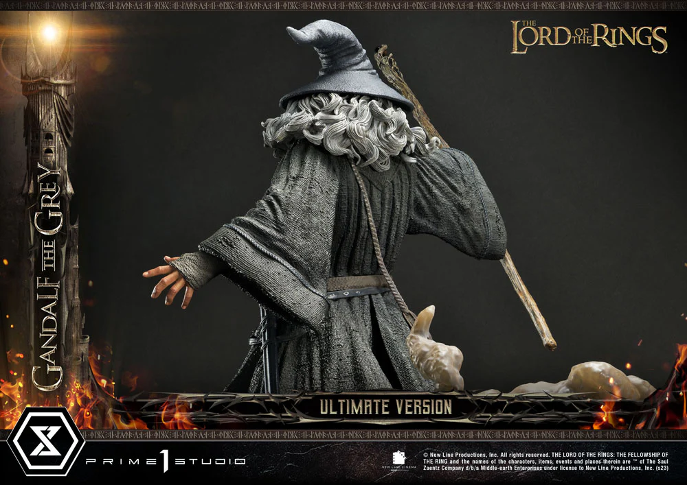 Gandalf the Grey  Lord of the Rings Ultimate Version 1/4 Figurka 81 cm - Image 21