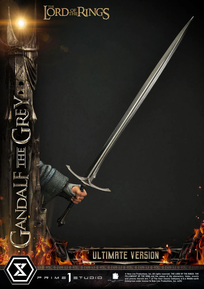 Gandalf the Grey  Lord of the Rings Ultimate Version 1/4 Figurka 81 cm - Image 7