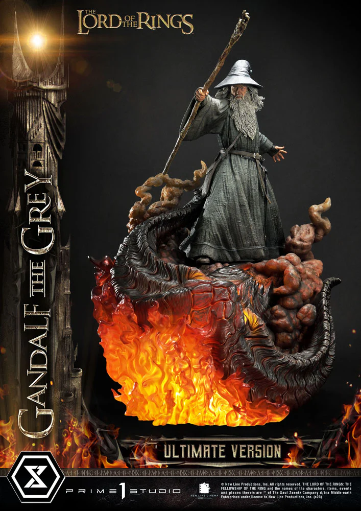 Gandalf the Grey  Lord of the Rings Ultimate Version 1/4 Figurka 81 cm - Image 9