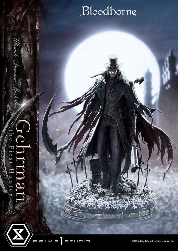 Gehrman Bloodborne Ultimate Premium Masterline Series 1/4 Figurka 68 cm