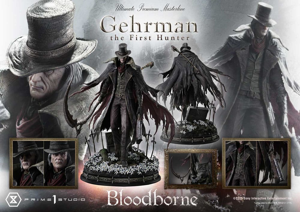 Gehrman Bloodborne Ultimate Premium Masterline Series 1/4 Figurka 68 cm - Image 4
