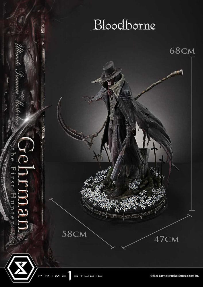 Gehrman Bloodborne Ultimate Premium Masterline Series 1/4 Figurka 68 cm - Image 6