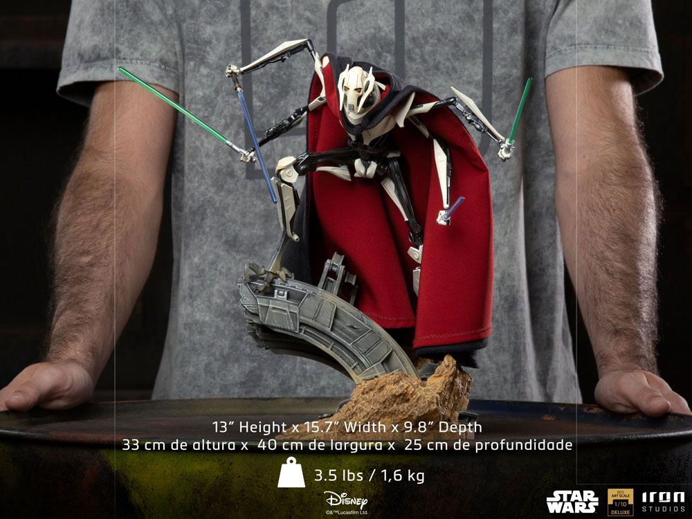 General Grievous Star Wars Deluxe BDS Art Scale 1/10 Figurka 33 cm - Image 13