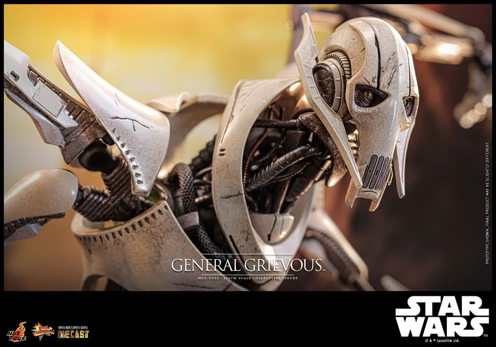 General Grievous Star Wars Movie Masterpiece Diecast 1/6 Figurka 42 cm - Image 17