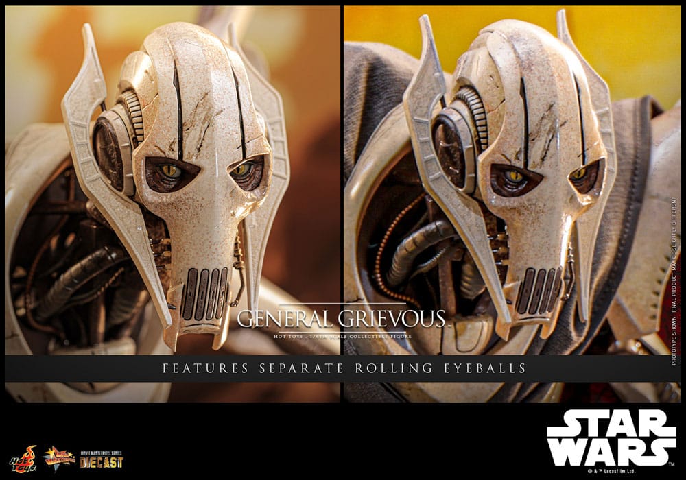 General Grievous Star Wars Movie Masterpiece Diecast 1/6 Figurka 42 cm - Image 18