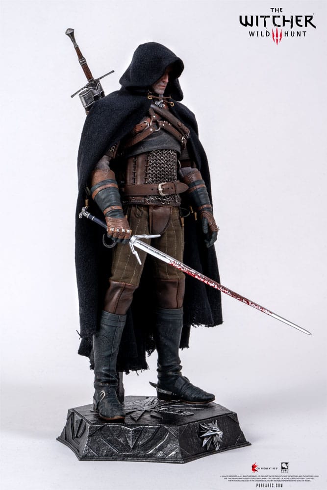 Geralt of Rivia The Witcher 3: Wild Hunt 1/6 Figurka 30 cm - Image 17