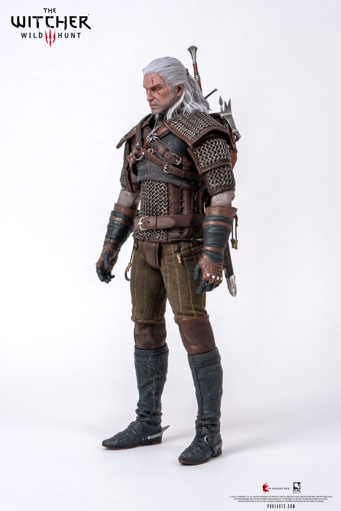 Geralt of Rivia The Witcher 3: Wild Hunt 1/6 Figurka 30 cm - Image 2