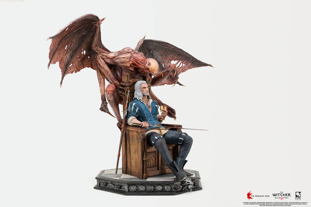 Geralt The Witcher 3: Wild Hunt Blood and Wine Deluxe 1/4 Figurka 60 cm - Image 2