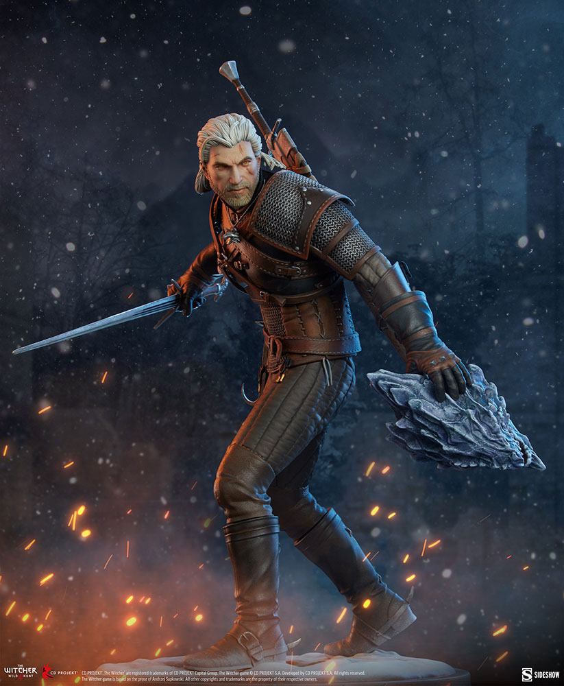 Geralt The Witcher 3: Wild Hunt Figurka 42 cm - Image 2