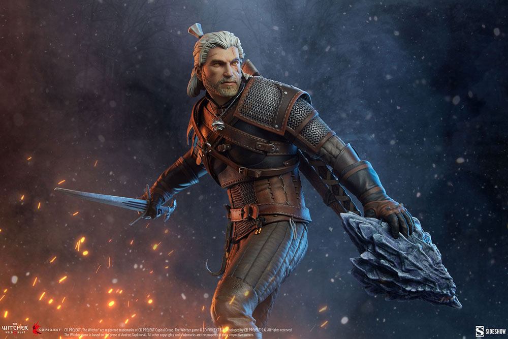 Geralt The Witcher 3: Wild Hunt Figurka 42 cm - Image 3