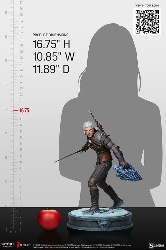 Geralt The Witcher 3: Wild Hunt Figurka 42 cm - Image 6