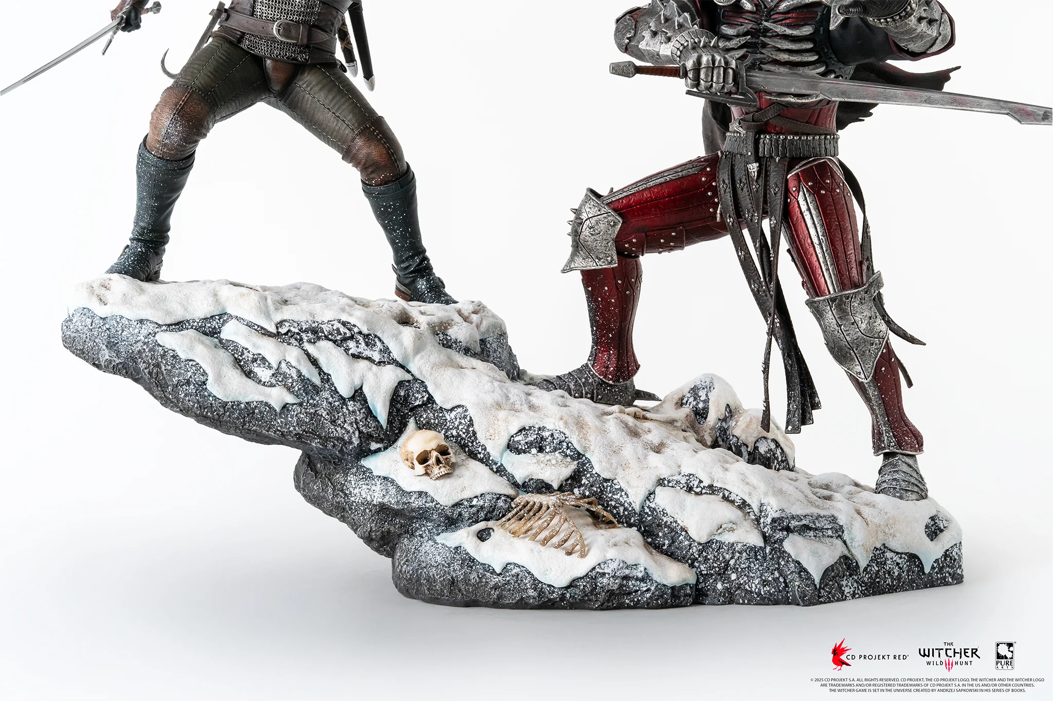 Geralt vs Eredin The Witcher 3 Wild Hunt Diorama 1/6 Figurka 49 cm - Image 9