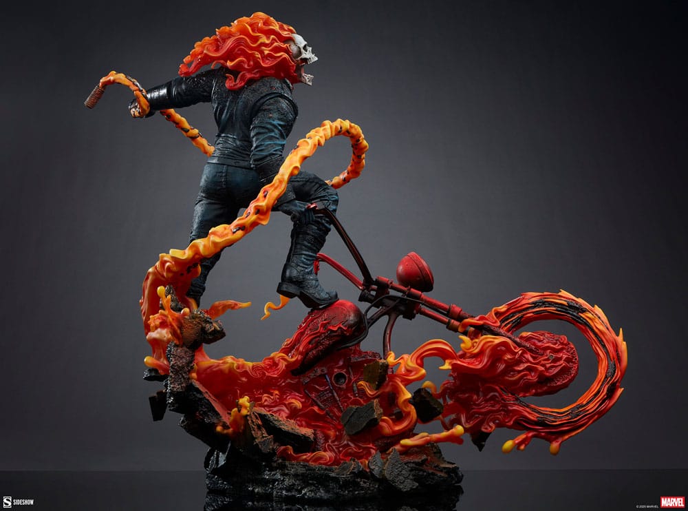 Ghost Rider Marvel Premium Format Classic Variant Figurka 53 cm - Image 10