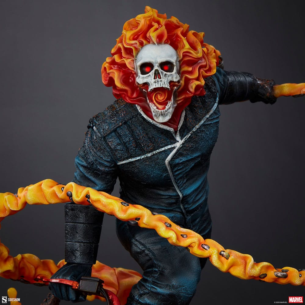 Ghost Rider Marvel Premium Format Classic Variant Figurka 53 cm - Image 3