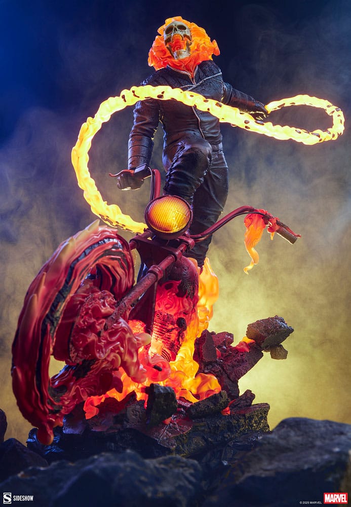 Ghost Rider Marvel Premium Format Classic Variant Figurka 53 cm - Image 5
