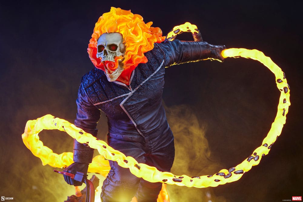 Ghost Rider Marvel Premium Format Classic Variant Figurka 53 cm - Image 6
