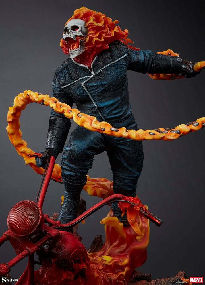 Ghost Rider Marvel Premium Format Classic Variant Figurka 53 cm - Image 8