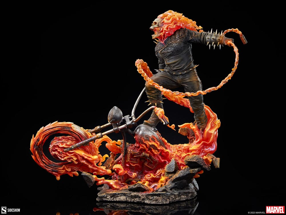 Ghost Rider Marvel Premium Format Figurka 53 cm - Image 10