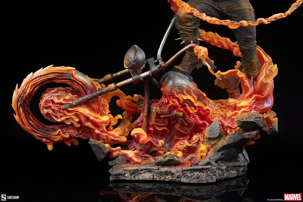 Ghost Rider Marvel Premium Format Figurka 53 cm - Image 17