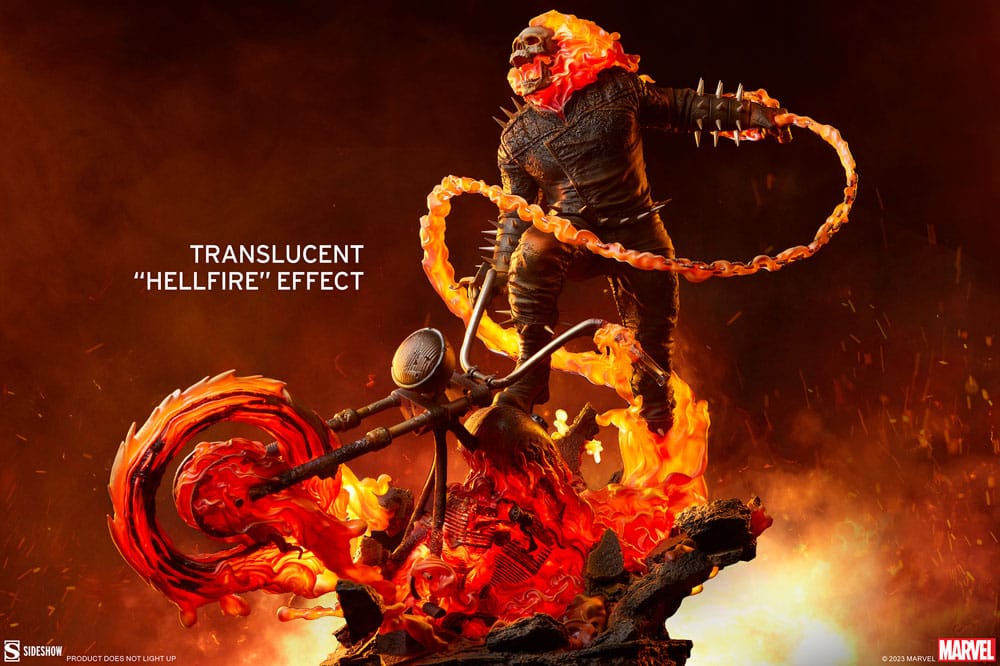 Ghost Rider Marvel Premium Format Figurka 53 cm - Image 19